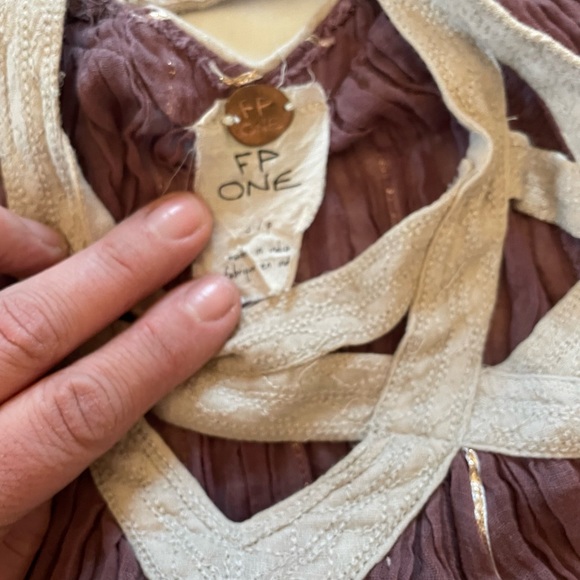 Free People One caged tank- S - Picture 4 of 5